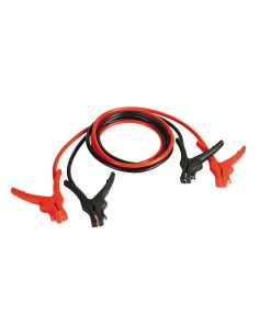 CAVI BATTERIE CON PINZE ISOLANTI  LUNGHEZZA 300 CM