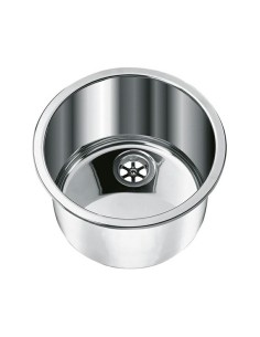LAVELLO CUCINA ROTONDO IN ACCIAIO INOX DIAMETRO 360 MM...