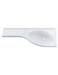 LAVELLO BAGNO COLORE BIANCO MISURA 84 CM