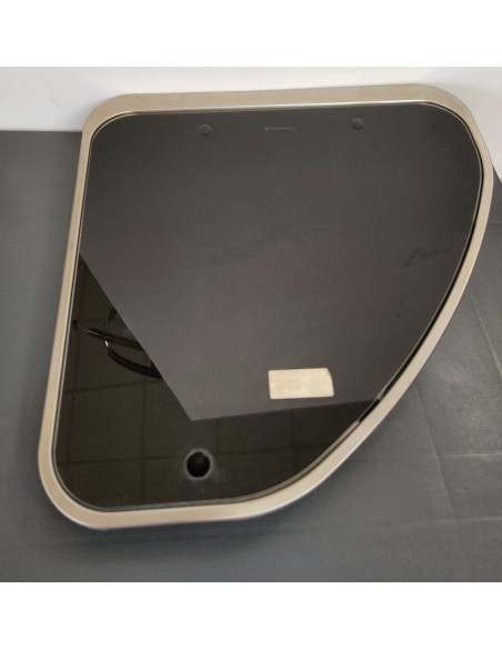 PIANO COTTURA TRIANGOLARE SERIE 330 3 FUOCHI CON COPERCHIO IN VETRO