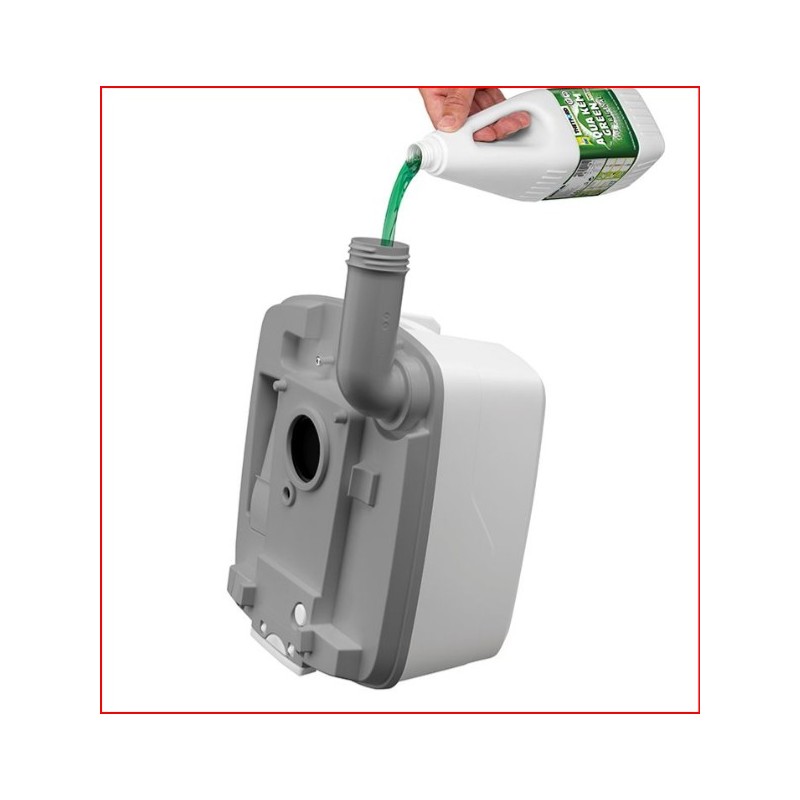 WC PORTATILE PORTA POTTI QUBE 145 THETFORD DA...