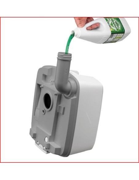 WC PORTATILE PORTA POTTI QUBE 145 THETFORD DA 27 LT