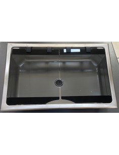 LAVELLO CUCINA RETTANGOLARE LINEAR BOWL CON COPERCHIO IN...