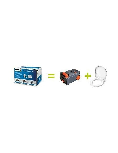 FRESH UP SET TOILETTE PER C250/260 KIT CON CASSETTA E COPRI WC