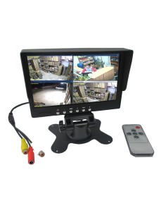 MONITOR LED DA 7   HD CON TELECOMANDO PER TELECAMERA