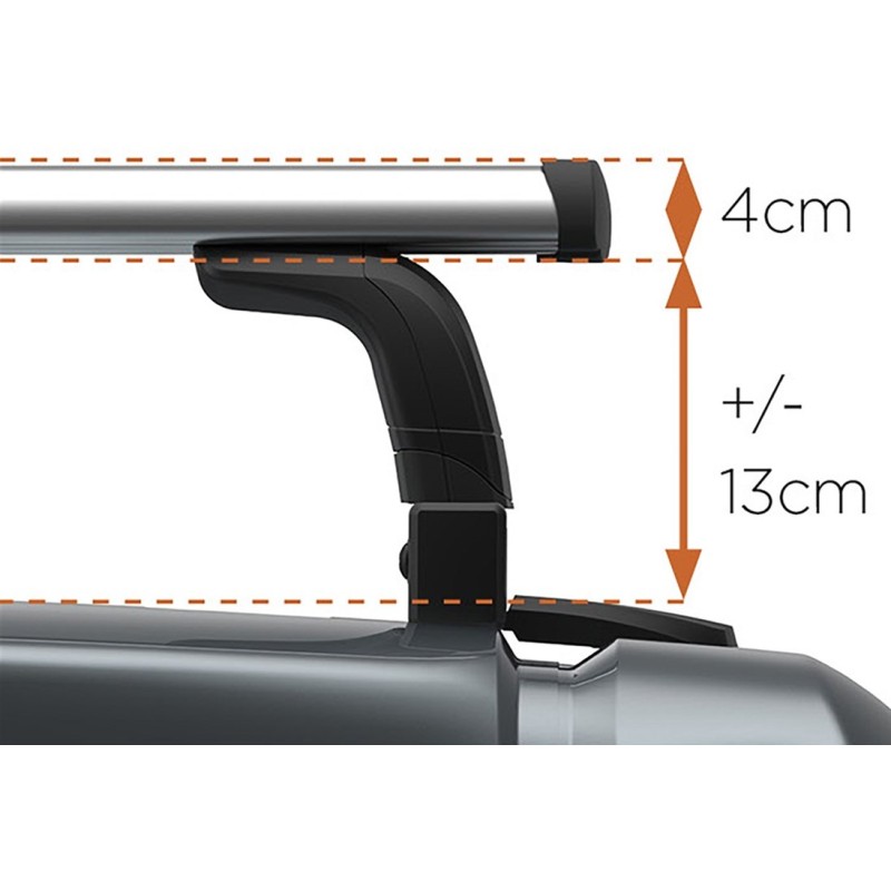 SET DI BARRE PORTAPACCHI THULE