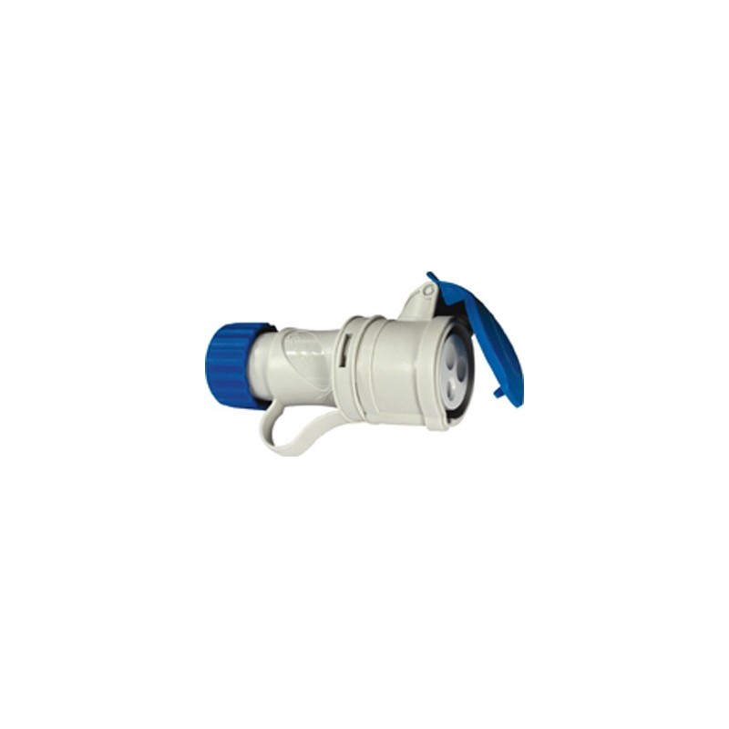 PRESA CORRENTE 220V CON COPERCHIO INDUSTRIALE