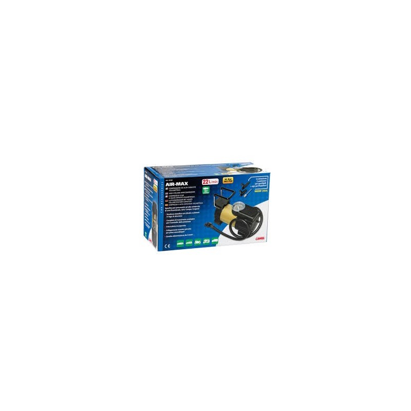 COMPRESSORE 12 VOLT AIR-MAX PER PNEUMATICI DI...