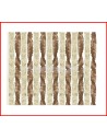 TENDINA IN CINIGLIA ACAPULCO COLORE TALPA GRIGIO BEIGE MISURA 56X205