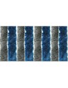 TENDINA IN CINIGLIA ACAPULCO BRUNNER MISURA 56X185 CM COLORE GRIGIO/BLU