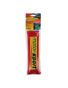 CUSCINO AVVOLGICINTURA COLORE ROSSO SCRITTA TURBO