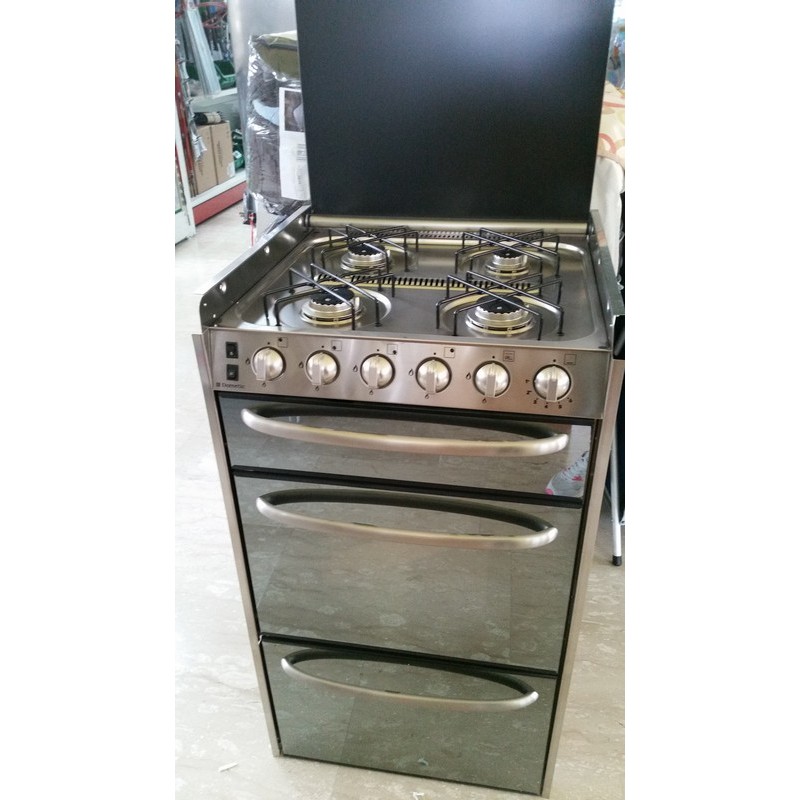 COMBINATO CUCINA SMEV SERIE 400 4 FUOCHI CON...