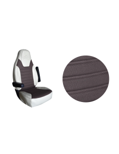 COPPIA FEDERE FORD 12/2014 IN ECO PELLE COLORE CUOIO AVANA