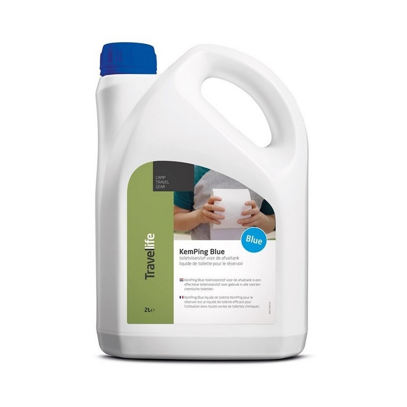 ACQUA KEM LIQUIDO DA 2 LITRI KEMPING BLUE
