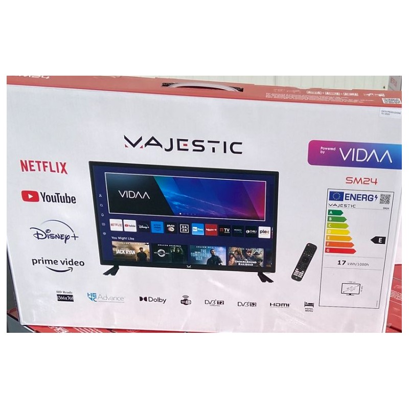 TV SMART LED 24 MAJESTIC"