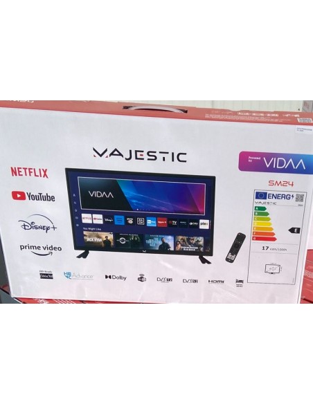 TV SMART LED 24 MAJESTIC"