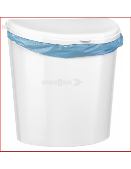 CESTINO PORTARIFIUTI DA PARETE PILLAR XL BRUNNER 10LT
