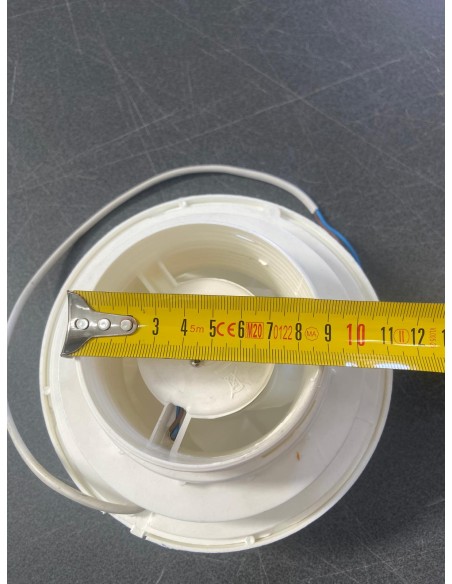 ASPIRATORE PER CAPPA CUCINA 12V INGOMBRO 100 MM COLORE BIANCA