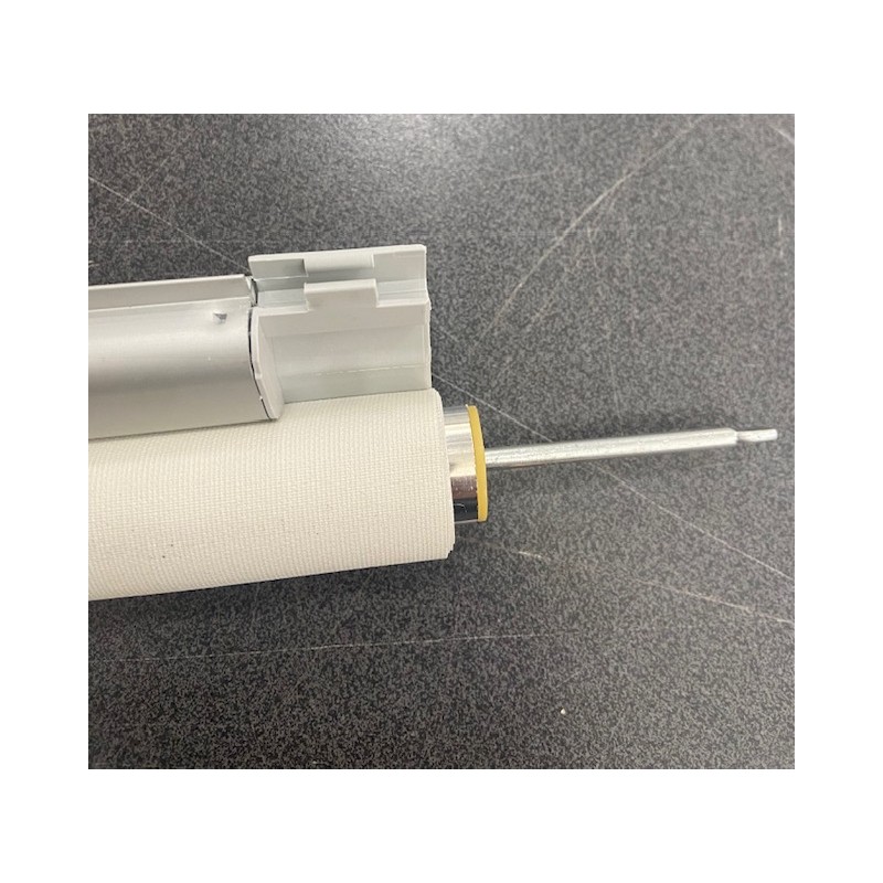 OSCURANTE COMPLETO PER OBLO  HEKI 2 BIANCO CREMA