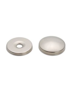 BORCHIA COPRIVITE IN OTTONE NICHELATO DA 14 MM