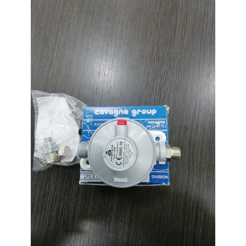 REGOLATORE GAS IMPIANTO FISSO 30MBAR