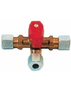 VALVOLA GAS TRUMA A T AD INVERSIONE DIAMETRO 8 MM