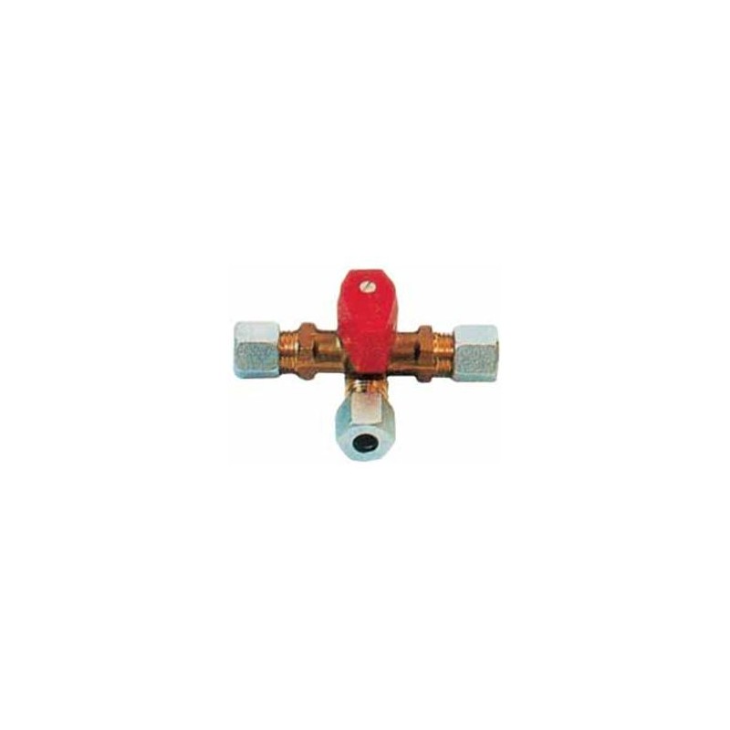 VALVOLA GAS TRUMA A T AD INVERSIONE DIAMETRO 8 MM