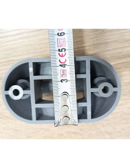 SUPPORTI X INNESTO SCALETTA IN ALLUMINIO LUNGHEZZA 8 X LARGHEZZA 4,5 CM