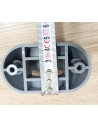 SUPPORTI X INNESTO SCALETTA IN ALLUMINIO LUNGHEZZA 8 X LARGHEZZA 4,5 CM