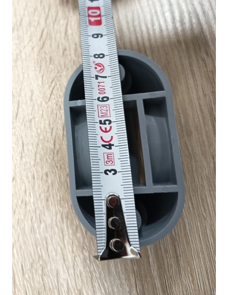 SUPPORTI X INNESTO SCALETTA IN ALLUMINIO LUNGHEZZA 8 X LARGHEZZA 4,5 CM