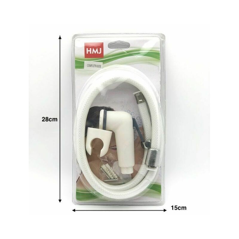 KIT DI DOCCETTA E TUBO COLORE BIANCO