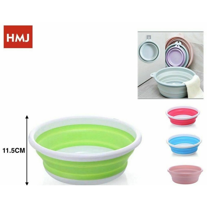 BACINELLA TONDA PIEGHEVOLE IN SILICONE