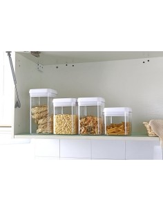 BARATTOLO PER ALIMENTI CON CHIUSURA A LEVA 400 CC