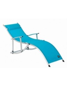 LETTINO YOUG LIGHT BLUE, SEMI DONDOLO COLORE TURCHESE