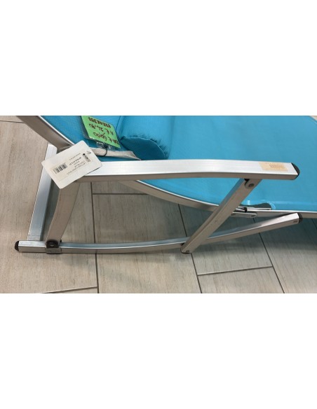 LETTINO YOUG LIGHT BLUE, SEMI DONDOLO COLORE TURCHESE
