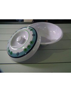 ZUPPIERA CIRCOLARE CON COPERCHIO CM 25 IN MELANINA COLORE...