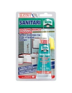 SILICONE SANITARI INODORE BIANCO BAGNO DA 60 ML