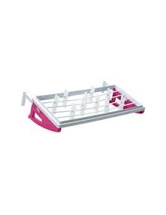 STENDINO CON MOLLETTE 50X24X3. REGOLABILE PER FINESTRE E...