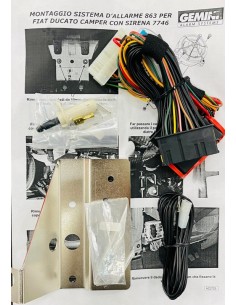 CABLAGGIO PER ANTIFURTO MONTAGGIO RAPIDO 863DU GEMINI