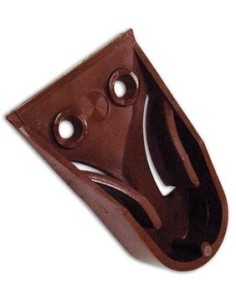 REGGITUBO IN PLASTICA PER ARMADIO MARRONE