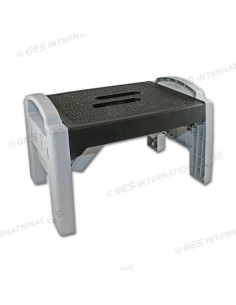 GRADINO PIEGHEVOLE IN MATERIALE PLASTICO CON PIEDI...