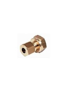 RACCORDO GAS BICONO DIAMETRO 8 A 10 MM SU FILETTATURA 20X150
