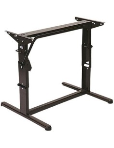STRUTTURA GAMBA TAVOLO MARRONE MISURA DA PIEDE A PIEDE 59 CM