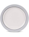 SET IN MELAMINA ANTISCIVOLO 12 PEZZI CLASSIC GREY