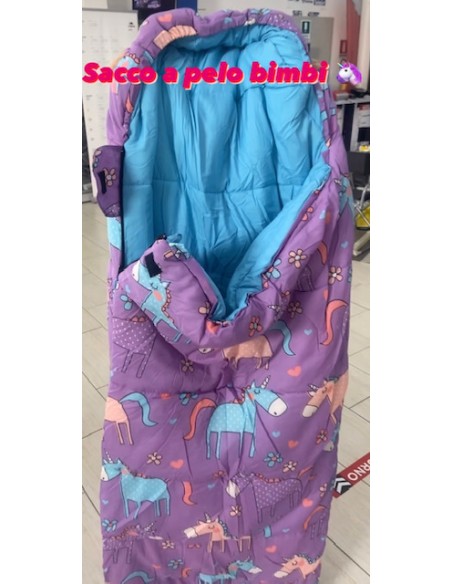 SACCO A PELO UNICORNO