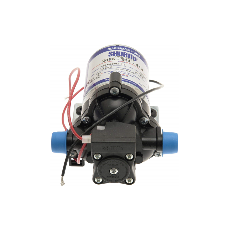 POMPA ACQUA SHURFLO 12 V 30 PSI PORTATA 7 LITRI...