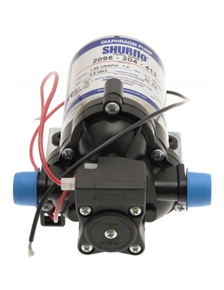 POMPA ACQUA SHURFLO 12 V 30 PSI PORTATA 7 LITRI AL MINUTO