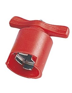 MORSETTO PER BATTERIA A FARFALLA ROSSA