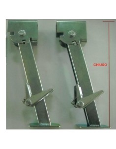 PIEDINI STABILIZZATORI CAMPER CARAVAN REGOLABILI DA 38 A...