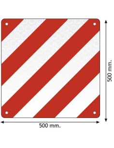 CARTELLO CARICO SPORGENTI OMOLOGATO DA 50X50 CM